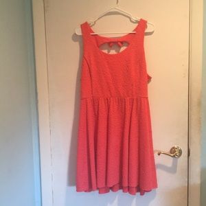 Soft Salmon Summer Dress